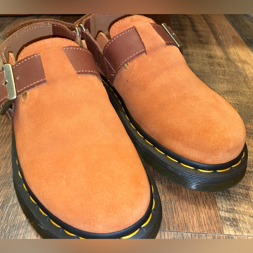 Dr martens Jorge II slingback mule Rust Tan